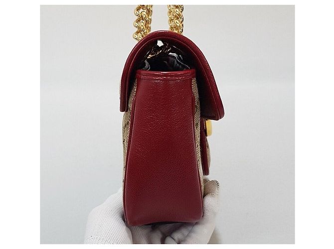 Gucci Mini Bolsa de Ombro GG Marmont em Jacquard - vista 3