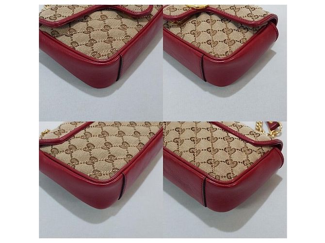 Gucci Mini Bolsa de Ombro GG Marmont em Jacquard - vista 7