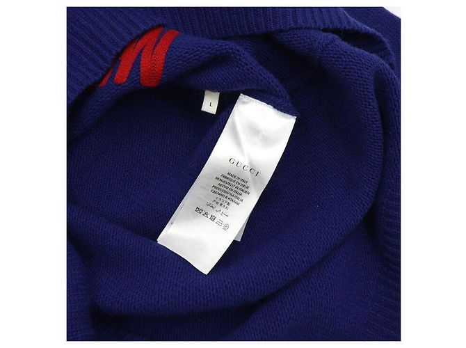 Gucci Strickpullover für Herren mit Wolfsstickerei - Ansicht 6