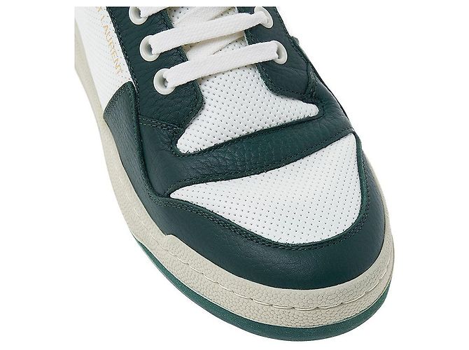 Saint Laurent Sneakers mid-top in pelle traforata da donna Multicolore - vista 9