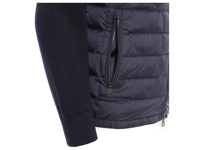 Moncler gesteppter Wollcardigan mit Reißverschluss Mehrfarben - Ansicht 5
