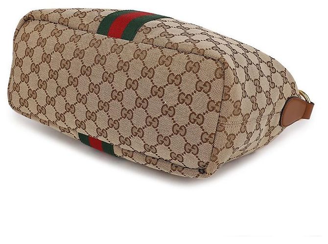 Gucci Borsa Vanity Medium con manico Marrone - vista 6