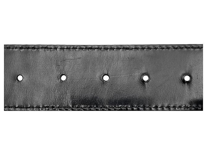 Gucci Shimaline Gürtel Schwarz Leder - Ansicht 4