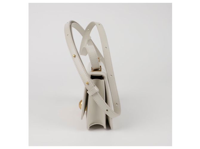 Bottega Veneta Borsa a tracolla Classic Mini Shoulder Bianco - vista 2