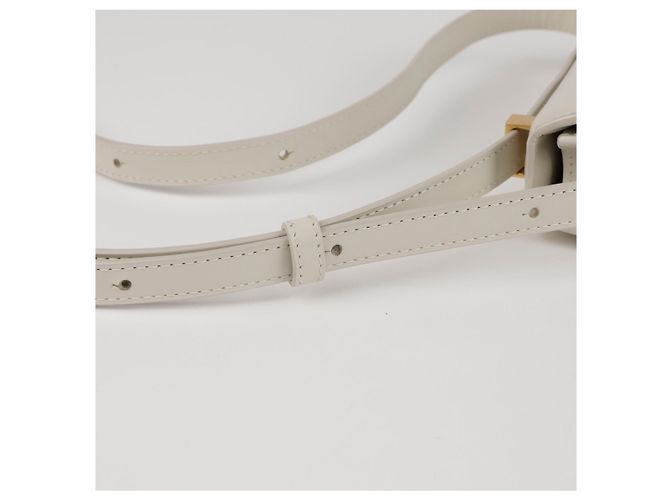 Bottega Veneta Borsa a tracolla Classic Mini Shoulder Bianco - vista 6