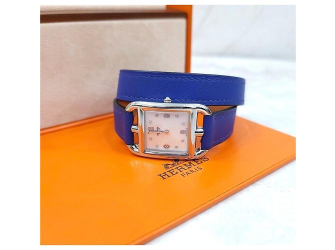 Hermès Montre Diamond Cape Cod Double Strap Small Multicolore - vue 2