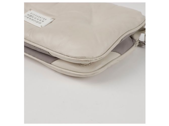 Maison Martin Margiela Borsa a tracolla Glam Slam con catena Argento - vista 10