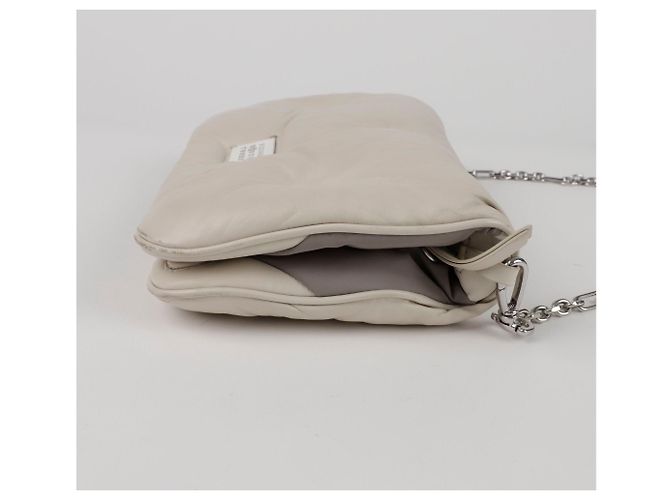 Maison Martin Margiela Borsa a tracolla Glam Slam con catena Argento - vista 11