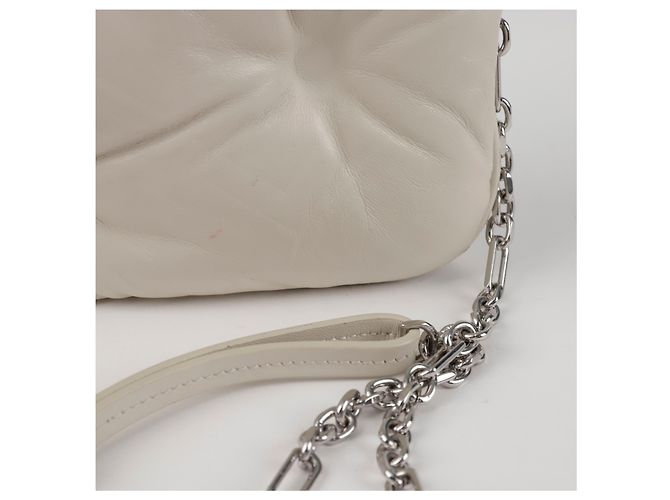 Maison Martin Margiela Borsa a tracolla Glam Slam con catena Argento - vista 6