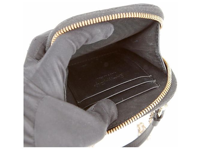 Dior Bolsa Tiracolo Porta-Celular Feminina Preto - vista 9