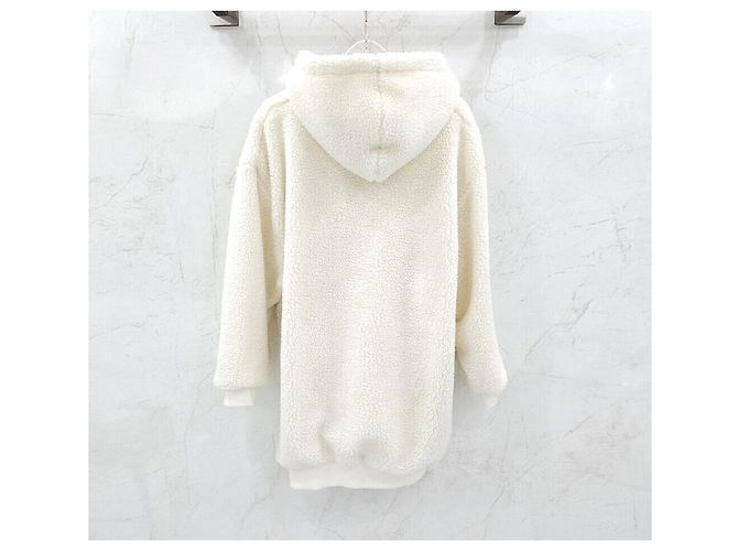 Céline Forro polar de borreguillo con capucha oversize Multicolor - vista 2