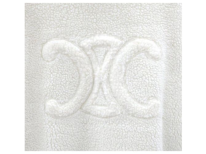 Céline Forro polar de borreguillo con capucha oversize Multicolor - vista 4