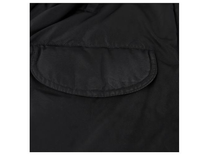 Moncler Abrigo largo acolchado con capucha Negro - vista 10