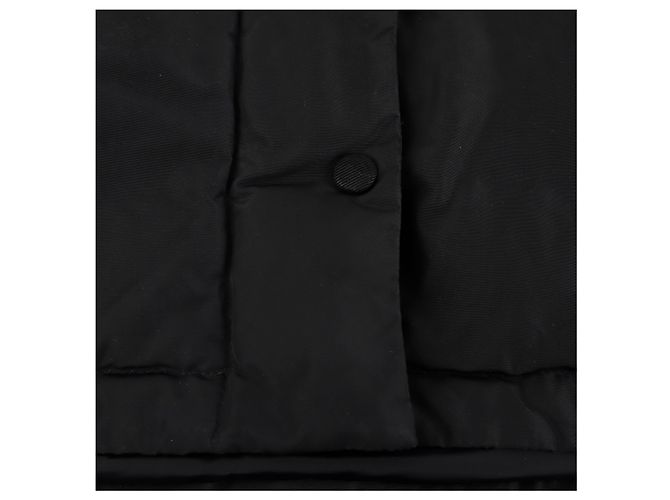Moncler Abrigo largo acolchado con capucha Negro - vista 9