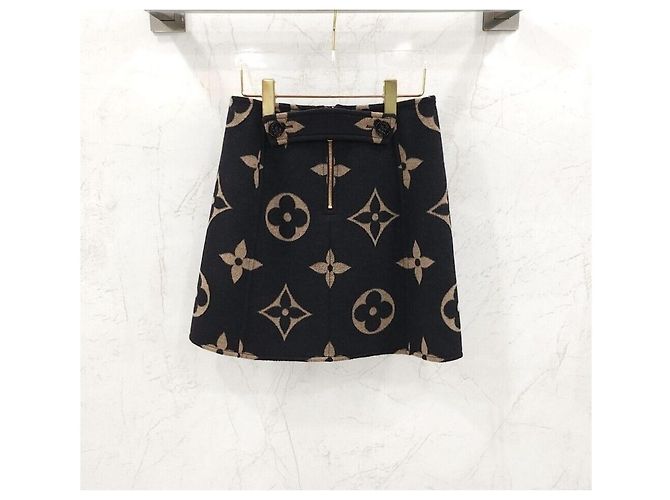Louis Vuitton Falda Monograma Edición Limitada Negro - vista 2