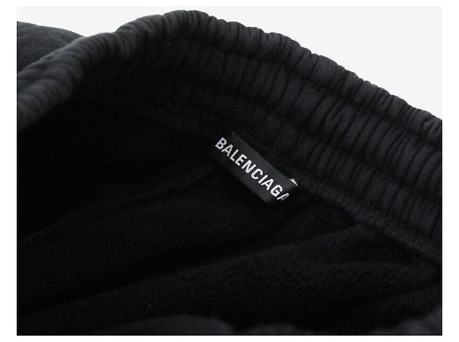 Balenciaga Pantalones de chándal Training Pants Black Negro - vista 4