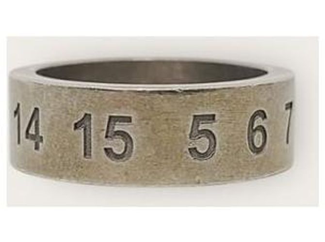 Maison Martin Margiela Numerischer Ring aus Silber - Ansicht 2