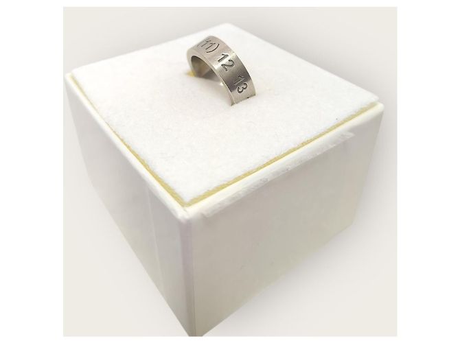 Maison Martin Margiela Numerischer Ring aus Silber - Ansicht 3