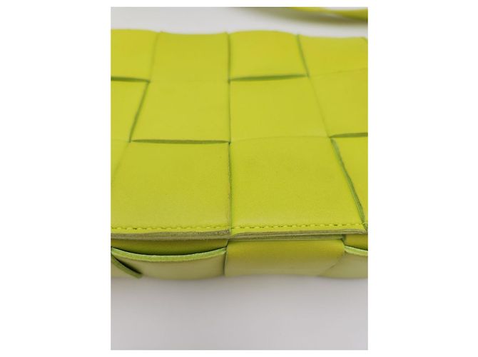 Bottega Veneta Borsa a tracolla Bottega Cassette Lime - vista 12