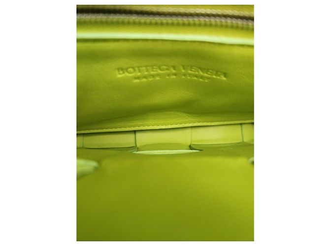 Bottega Veneta Borsa a tracolla Bottega Cassette Lime - vista 14