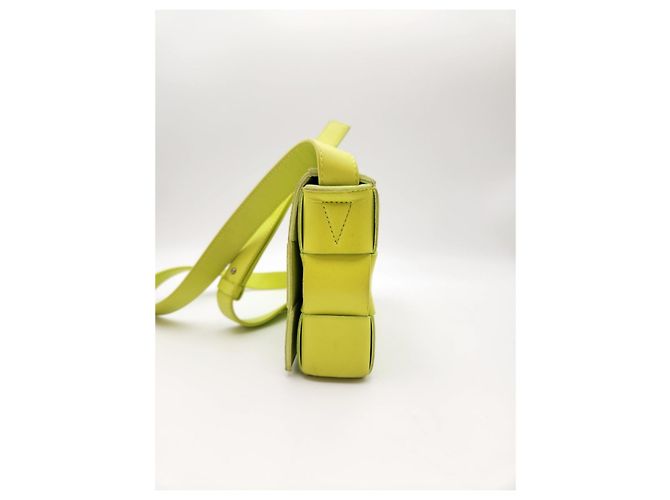 Bottega Veneta Borsa a tracolla Bottega Cassette Lime - vista 7