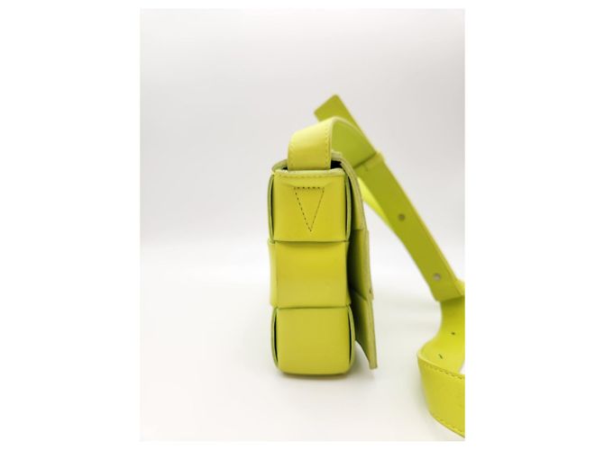Bottega Veneta Borsa a tracolla Bottega Cassette Lime - vista 8