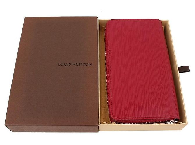 Louis Vuitton Cartera Larga Zippy Epi Fuchsia Rosa - vista 7