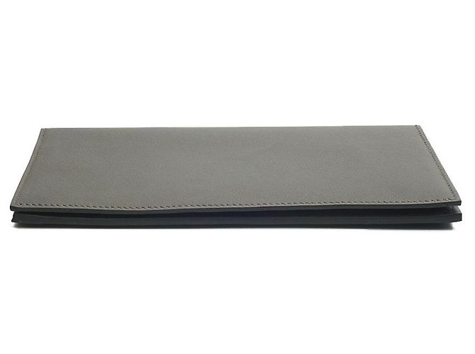Hermès Long Wallet Silk In Greece Etain Swift Full Set Gift Brown - view 4