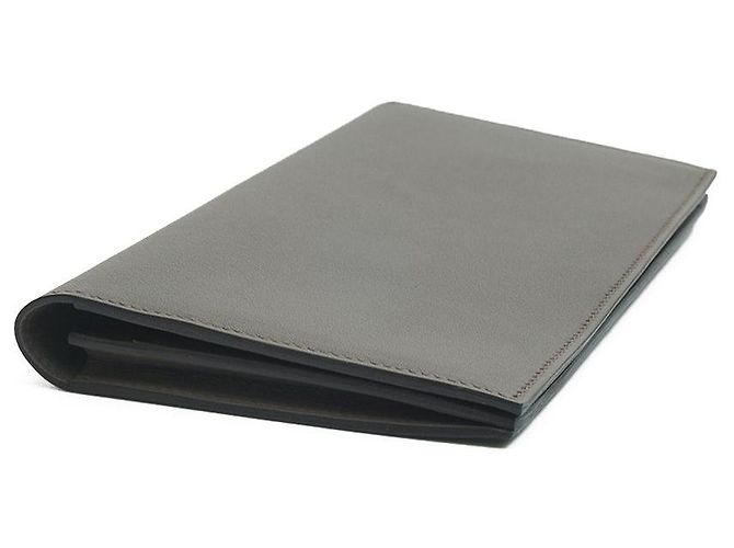 Hermès Long Wallet Silk In Greece Etain Swift Full Set Gift Brown - view 5