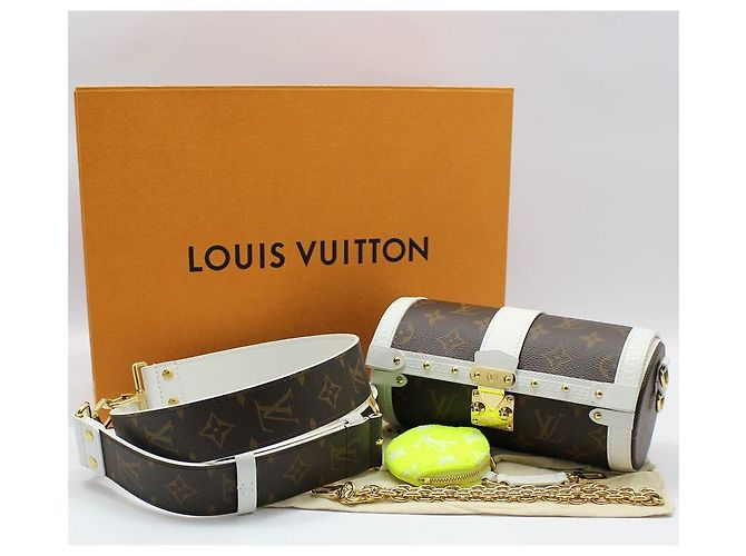 Louis Vuitton Bandolera Monogram Papillon Trunk Castaño - vista 2