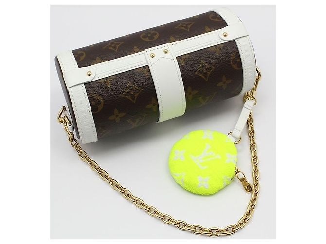 Louis Vuitton Bandolera Monogram Papillon Trunk Castaño - vista 3