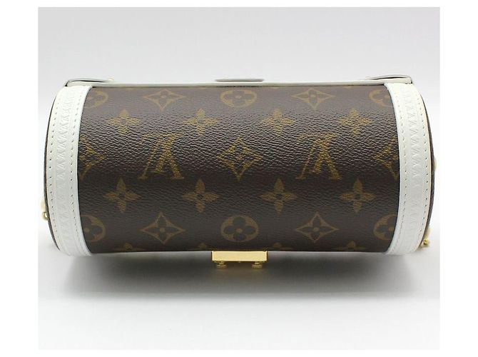 Louis Vuitton Bandolera Monogram Papillon Trunk Castaño - vista 4