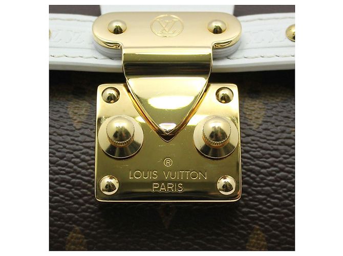 Louis Vuitton Bandolera Monogram Papillon Trunk Castaño - vista 5