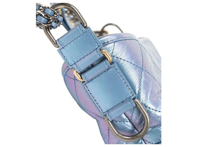 Chanel Bolso Hobo Gabriel Pequeño Iridiscente Azul - vista 9