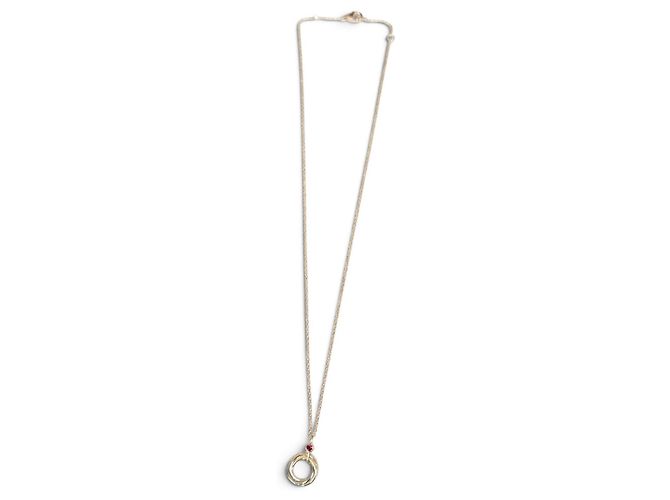 Collana Cartier Baby Trinity Rubino D'oro - vista 3