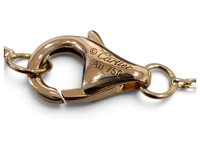 Collana Cartier Baby Trinity Rubino D'oro - vista 6
