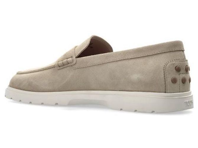 Tod's Mocassini in camoscio - vista 5