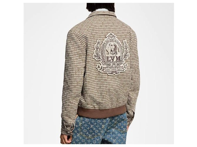 Louis Vuitton Monogram Wool Harrington Blouson Jacket Multiple colors - view 9