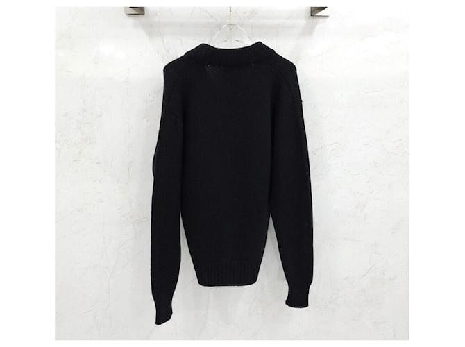 Prada Schwarzer Kaschmir-Cardigan Silber - Ansicht 2