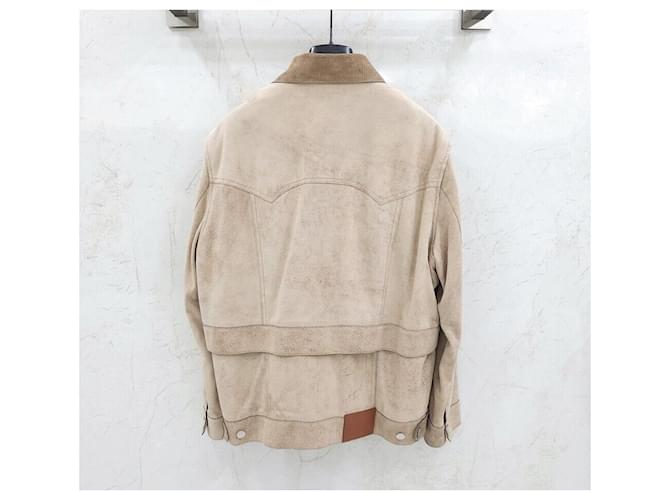 Dior Wildleder-Blousonjacke Orange - Ansicht 2