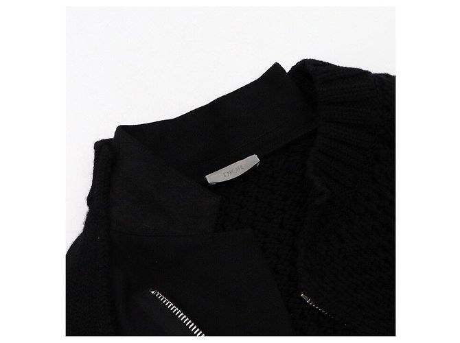 Dior Casaco de malha com fecho para homem Preto - vista 5