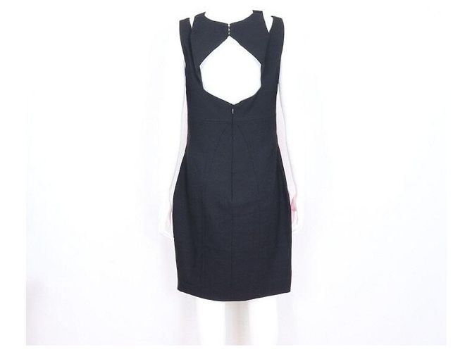 Gucci Vestido de seda para mujer con espalda en punta - vista 4