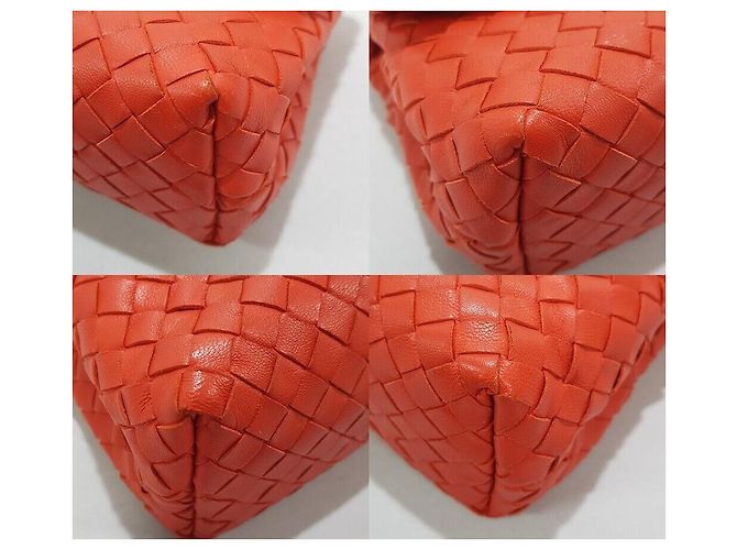 Bottega Veneta Borsa a tracolla Intrecciato Olympia Arancione - vista 6