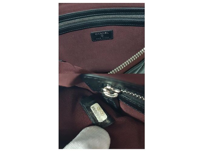 Chanel Borsa a Clutch Classica in Pelle di Agnello Medium Nero - vista 9