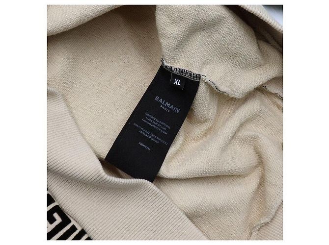 Balmain Baumwoll-T-Shirt mit Monogramm-Logo für Herren - Ansicht 6
