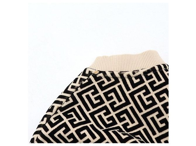Balmain Baumwoll-T-Shirt mit Monogramm-Logo für Herren - Ansicht 7