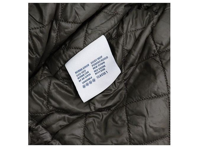 Moncler PYRENEES Leather Men's Padded Jacket Black - view 8