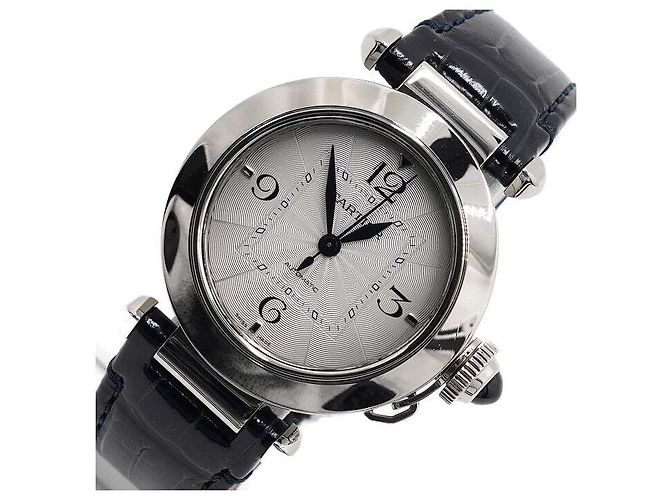 Orologio unisex Pasha de Cartier automatico con cinturino in pelle Multicolore - vista 2