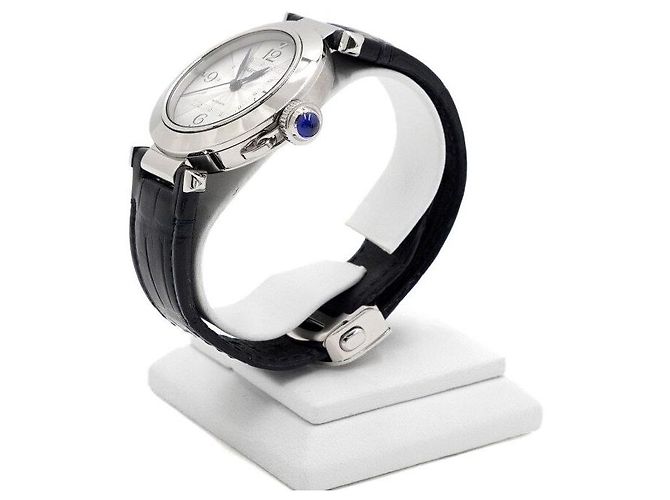 Orologio unisex Pasha de Cartier automatico con cinturino in pelle Multicolore - vista 3