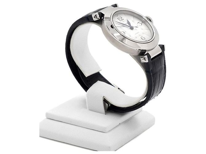 Orologio unisex Pasha de Cartier automatico con cinturino in pelle Multicolore - vista 4